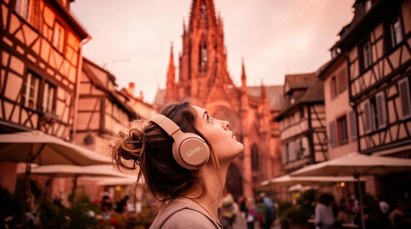 Aline audio guide — Strasbourg